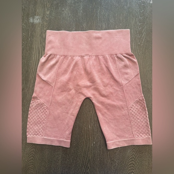 AS REVIVAL DUSTY PINK BIKER SHORTS - Size Medium SKU:306 - Picture 7 of 7